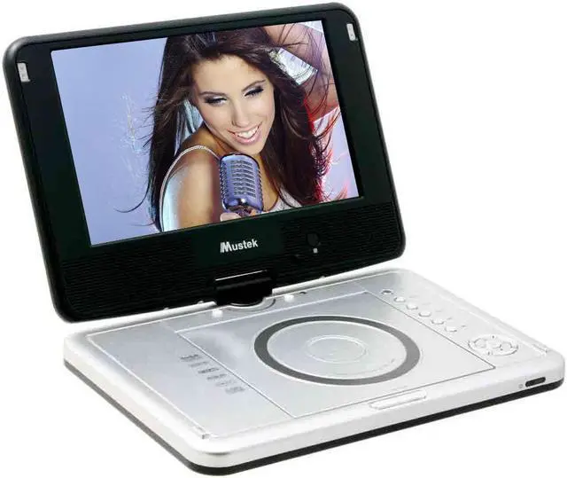 Alt view image 2 of 17 - Mustek MP100 10" Widescreen Portable DVD Players