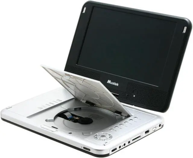 Alt view image 7 of 17 - Mustek MP100 10" Widescreen Portable DVD Players