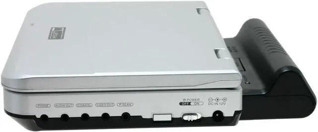 Alt view image 9 of 14 - Mustek MP70C Portable widescreen DVD Player