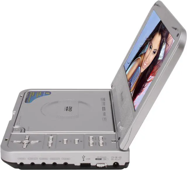 Alt view image 2 of 9 - Mustek MP80B Portable DVD Players