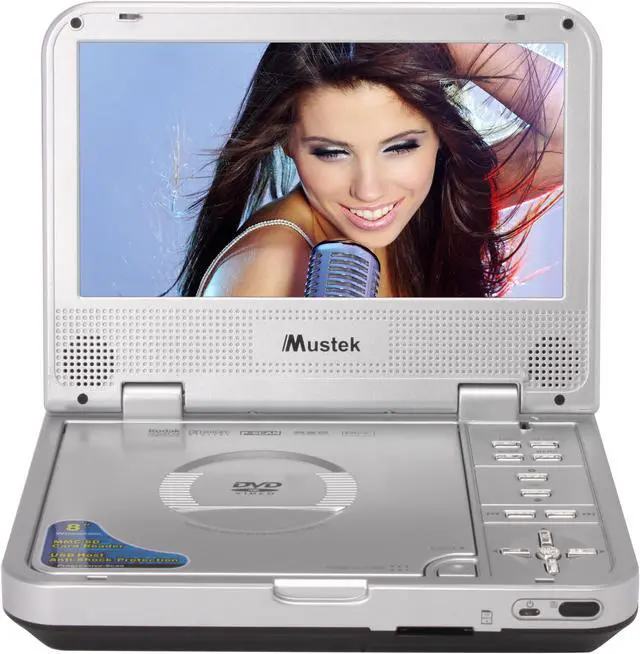 Alt view image 5 of 9 - Mustek MP80B Portable DVD Players