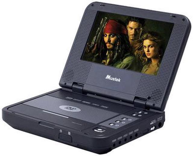 Alt view image 2 of 2 - Mustek MP73 7" WideScreen Portable DVD Player