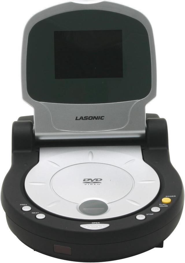 Alt view image 2 of 8 - LASONiC PDL-305 Black Portable DVD Player W/ 3.5" TFT LCD Display