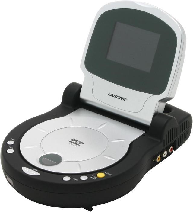 Alt view image 3 of 8 - LASONiC PDL-305 Black Portable DVD Player W/ 3.5" TFT LCD Display