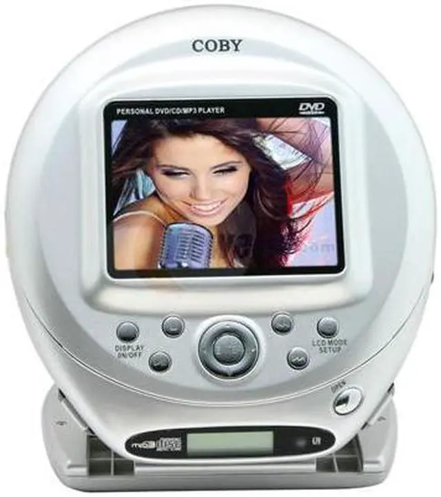 Alt view image 3 of 18 - COBY TF-DVD500 3.5" LCD Portable DVD Player
