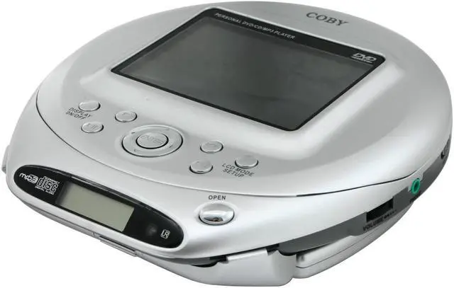 Alt view image 8 of 18 - COBY TF-DVD500 3.5" LCD Portable DVD Player