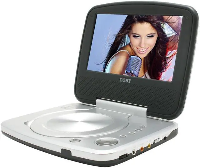 Alt view image 3 of 10 - COBY TF-DVD7005 7" TFT Portable Widescreen DVD Player