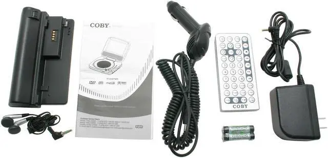 Alt view image 9 of 10 - COBY TF-DVD7005 7" TFT Portable Widescreen DVD Player