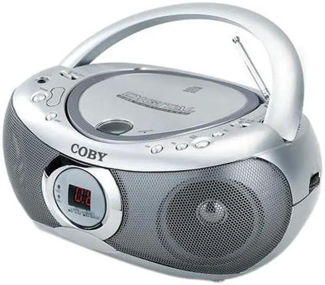 Main image of COBY Portable CD Player with AM/FM Radio CXCD236