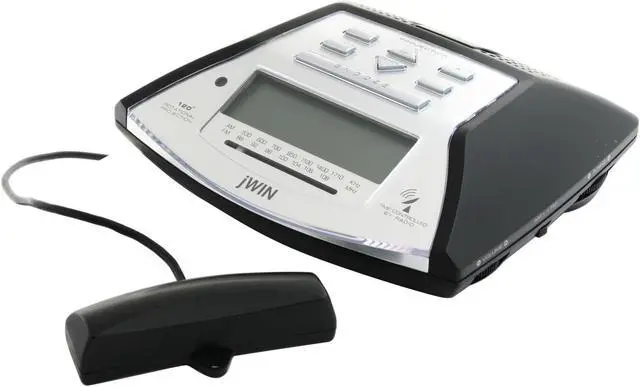 Alt view image 3 of 12 - jWIN JL-708 Self Setting Atomic Alarm Projection Clock w/ Blue Backlight LCD