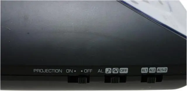Alt view image 7 of 12 - jWIN JL-708 Self Setting Atomic Alarm Projection Clock w/ Blue Backlight LCD