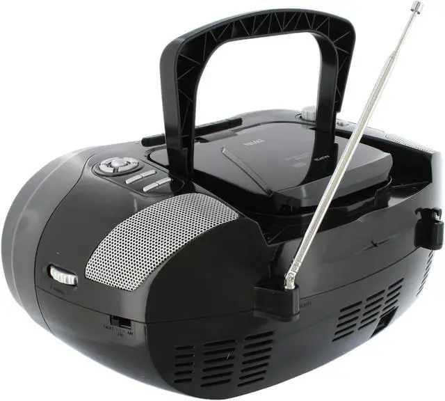 Alt view image 3 of 10 - jWIN Portable MP3 CD/CD w/Cassette & Radio JX-CD483