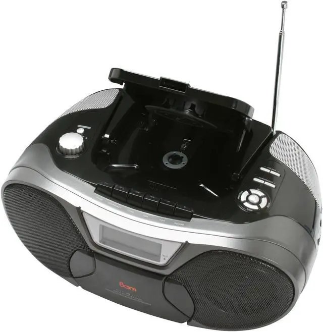 Alt view image 9 of 10 - jWIN Portable MP3 CD/CD w/Cassette & Radio JX-CD483