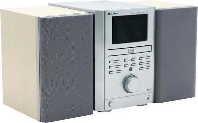 Main image of ASTAR DVD/CD/MP3 1-Disc Changer Mini Video System MCS-2200