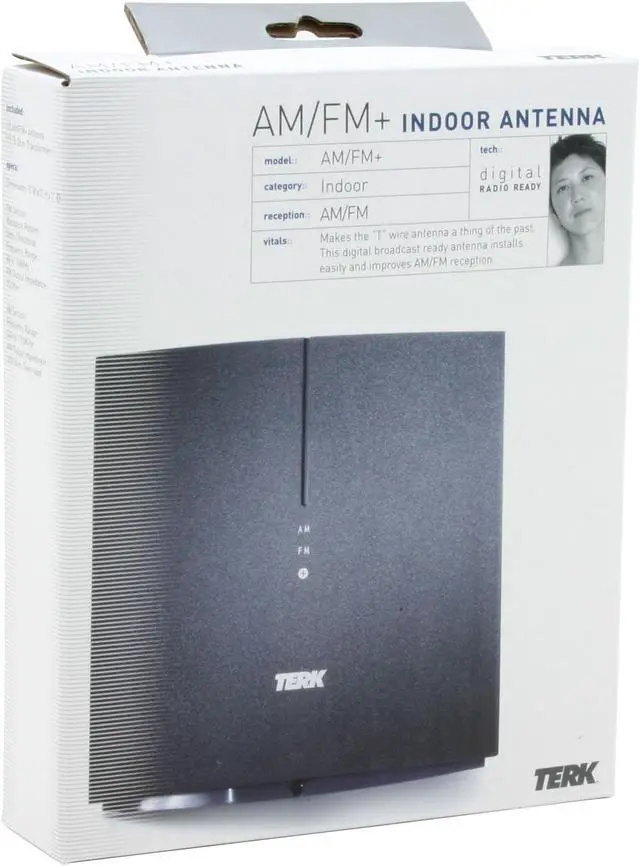 Alt view image 6 of 6 - TERK AM/FM+ Stereo Antenna with Gamma Loop Technology