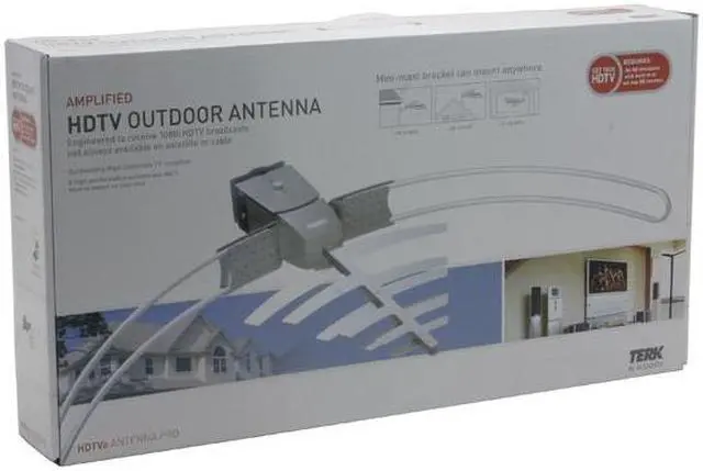 Alt view image 7 of 7 - TERK HDTVo Amplified Directional HDTV Antenna