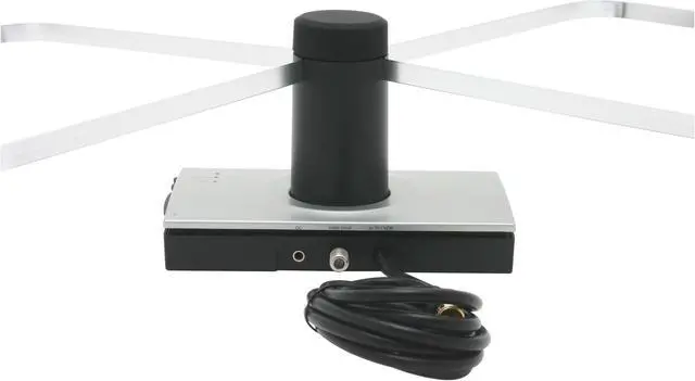 Alt view image 3 of 6 - TERK TV5 Low-Profile Amplified Indoor Antenna With Video Switch