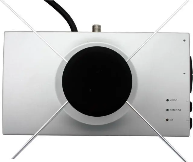 Alt view image 4 of 6 - TERK TV5 Low-Profile Amplified Indoor Antenna With Video Switch