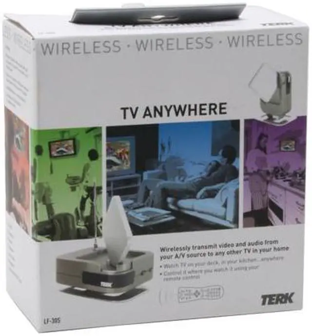 Alt view image 7 of 7 - TERK LF-30S Leapfrog- Wireless 2.4 GHz A/V Transmitter/Receiver System