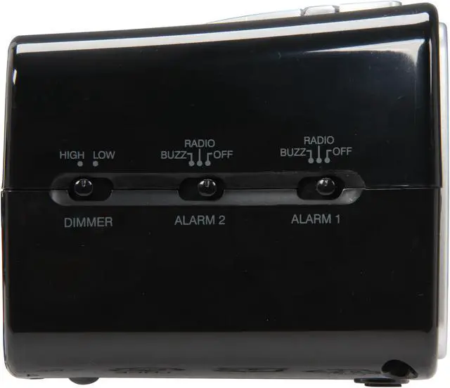 Alt view image 3 of 6 - EMERSON Dual-Alarm AM/FM Clock Radio CKS9031