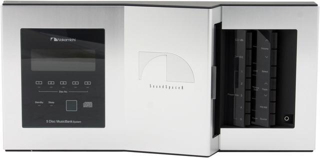 Alt view image 2 of 16 - NAKAMICHI DVD/CD/MP3 5-Disc Changer Shelf System SoundSpace 8