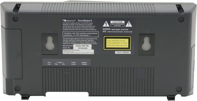 Alt view image 6 of 16 - NAKAMICHI DVD/CD/MP3 5-Disc Changer Shelf System SoundSpace 8