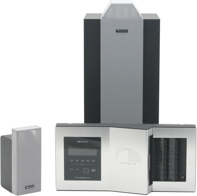Alt view image 14 of 16 - NAKAMICHI DVD/CD/MP3 5-Disc Changer Shelf System SoundSpace 8