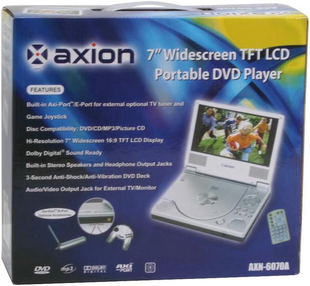 Alt view image 13 of 13 - Axion AXN-6070A Slim Portable DVD Player