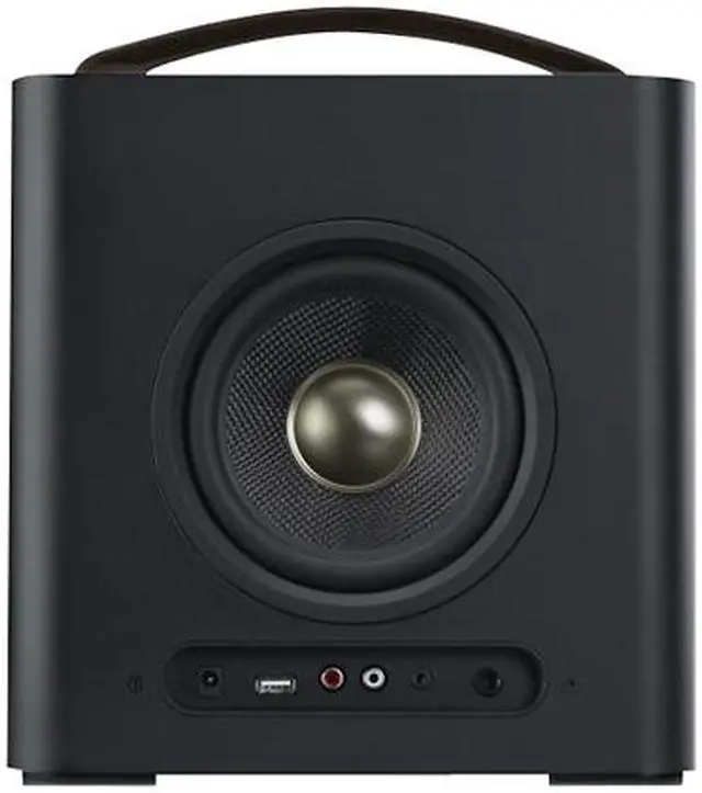 Alt view image 3 of 3 - TDK Sound Cube High-Fidelity Stereo Boombox TP6701BLK