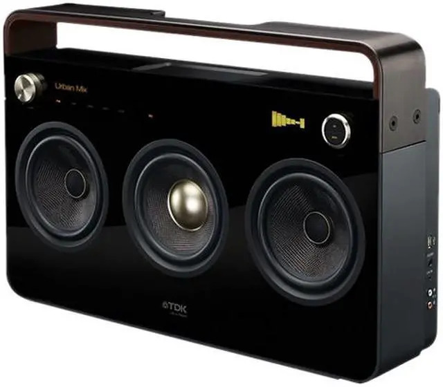 Main image of TDK TP6803BLK 3 Speaker Boombox