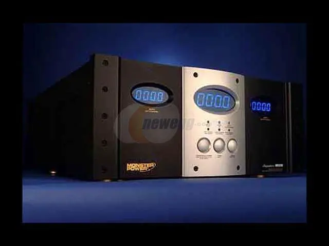 Main image of MONSTER 125173 3-Channel Home Theater Music Reference Power Amplifier