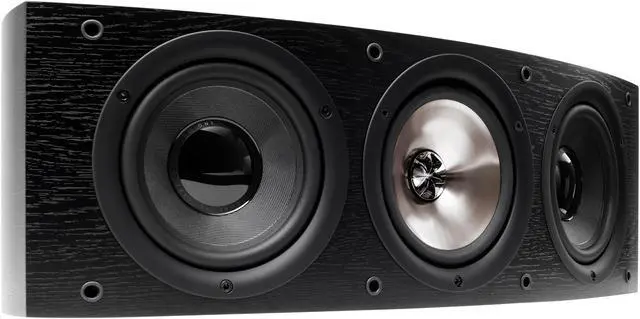Alt view image 2 of 3 - KEF Classic Q Series iQ60c Center Channel Speaker (Black Ash) Single