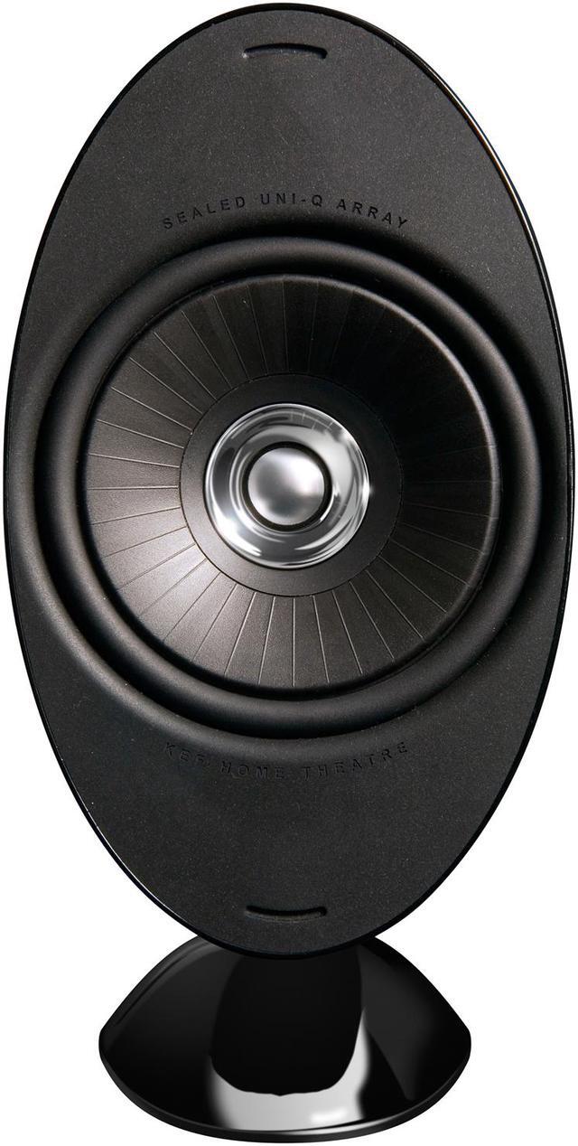Alt view image 2 of 6 - KEF KHT3005K2 KHT3005 (Black) Speaker System w/ Kube-2 Subwoofer