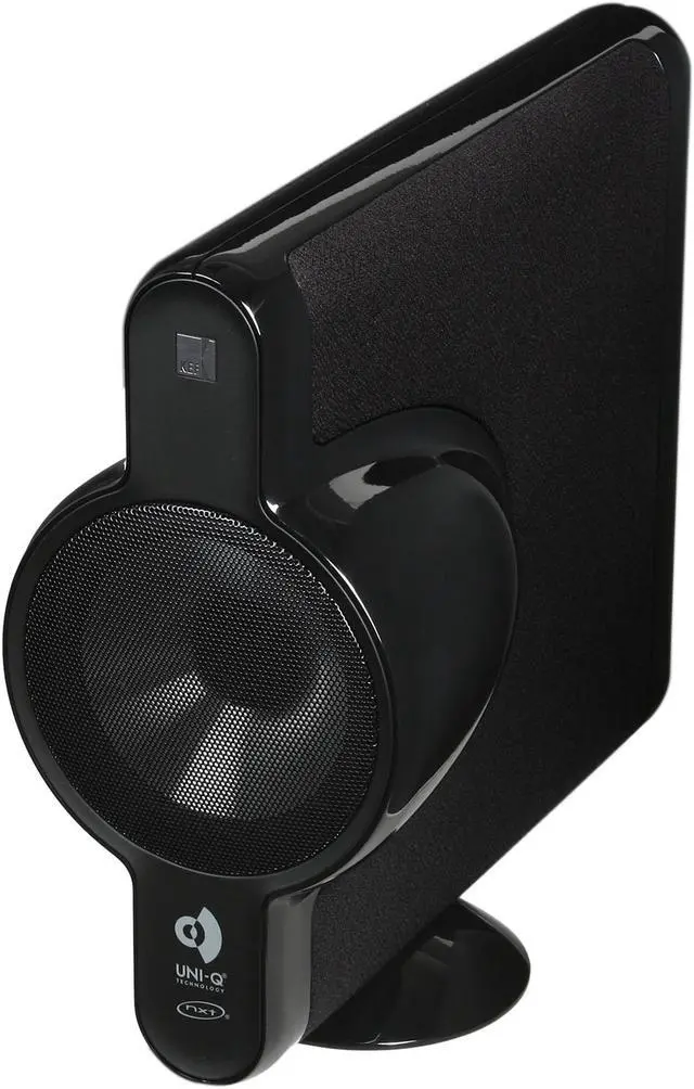 Alt view image 2 of 6 - KEF MODEL3BL Pair Two-Way Closed Box Satellite Speaker Pair