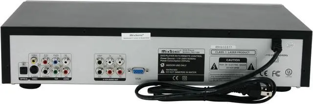 Alt view image 4 of 6 - MixSonic DVD Player MS-1088B