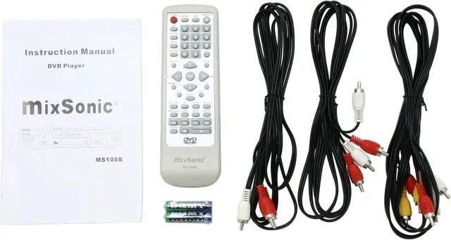 Alt view image 5 of 6 - MixSonic DVD Player MS-1088B