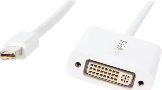 Main image of StarTech.com MDP2DVIW Mini DisplayPort to DVI Video Adapter Converter - White