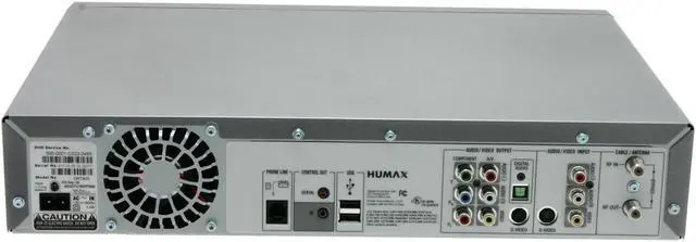 Alt view image 3 of 7 - Humax DVD Recorder & HDD Combo DRT800