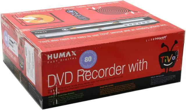 Alt view image 7 of 7 - Humax DVD Recorder & HDD Combo DRT800