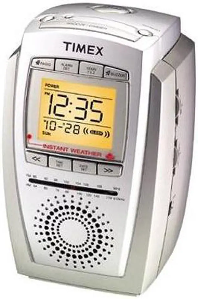 Main image of Timex T248T NOAA Instant Weather Dual Alarm Clock Radio