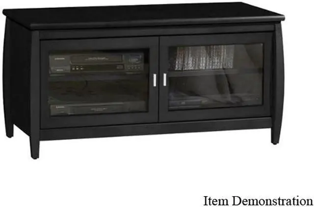 Alt view image 3 of 3 - TECH CRAFT SWBL48 Up to 52" Black 48" Wide Credenza