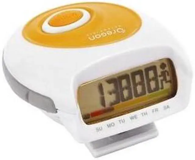 Oregon Scientific PE823 Pedometer with Calorie Counter and 7-day Memory ...