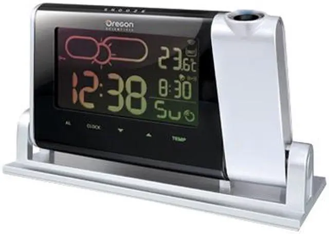 Main image of Oregon Scientific BAR339PA TimeLight Projection Clock with Color LCD