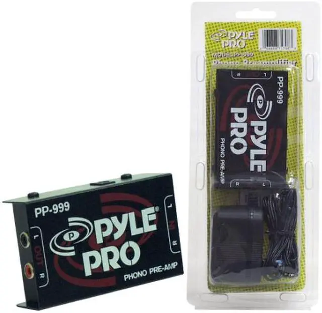 Main image of PylePro PP999 Compact Ultra-Low Noise Phono Turntable Preamp with 12-Volt Adaptor - Preamplifier