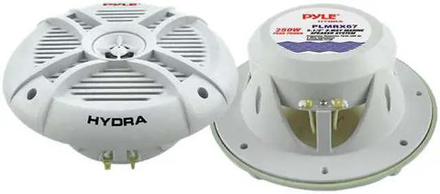 Alt view image 2 of 2 - Pyle PLMRX67 6.5-Inch 250W Boat Marine Speakers (Pair)