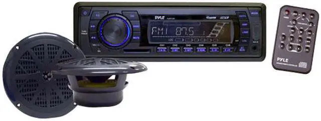 Main image of Pyle In-Dash Marine AM/FM PLL Tuning Radio w/6.5" Speaker