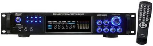 Alt view image 2 of 2 - 1000 Watts Hybrid Pre-Amplifier w/AM/FM Tuner