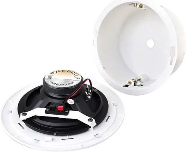 Alt view image 5 of 6 - PYLE PDICS6 6.5" Full Range In-Ceiling Flush Mount Enclosure Speaker System (Single)