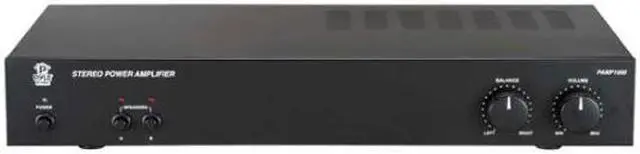 Alt view image 2 of 3 - Pyle Audio PAMP1000 2-Channel 160 Watt Home Stereo Power Amplifier