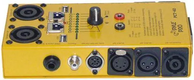 Alt view image 3 of 3 - Pyle PCT40 12 Plug Pro Audio Cable Tester